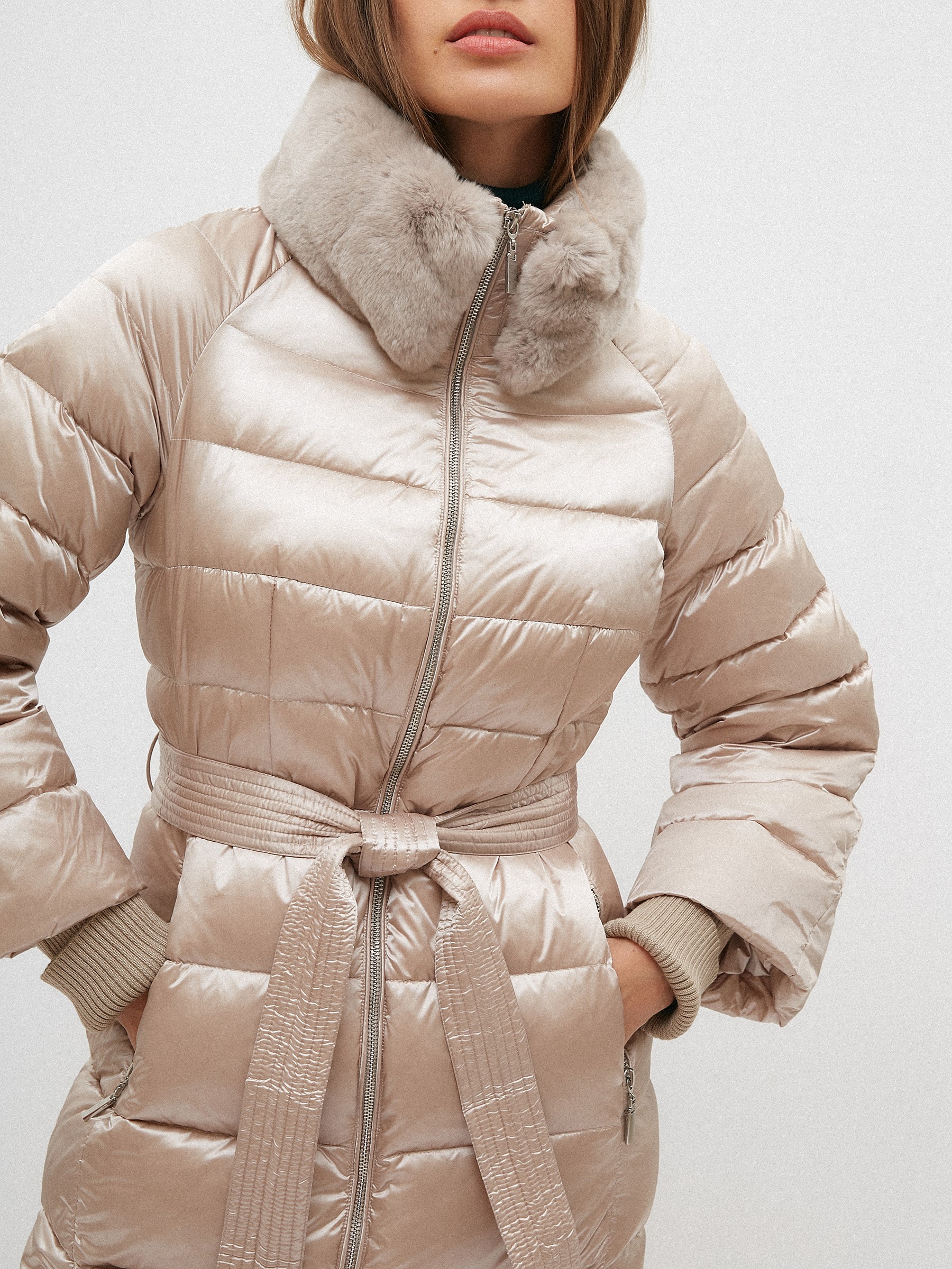Пуховое Пальто